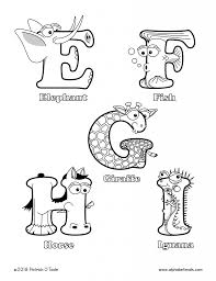 I created these mainly because. Printable Coloring Pages Uppercase Letters Animals Alphabetimals