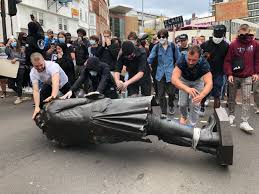 Black Lives Matter Protesters Tear Down Slave Trader Statue In ...