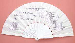 Wedding Fans Wedding Program Fans Program Fans