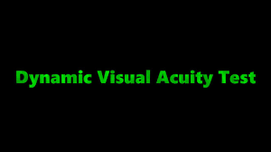 dynamic visual acuity test 60fps youtube