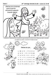 Rec Catequesis Xix Domingo Tiempo Ordinario Ciclo C Lecciones Para Ninos Cristianos Escuela Dominical Para Ninos Catequesis
