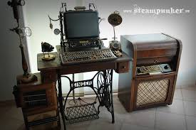 Steampunk Computer Desk Steampunk Desk Steampunk Furniture Steampunk Office