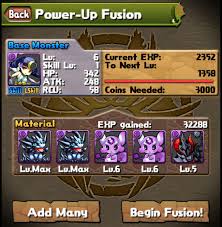 Power Up Fusion Puzzle And Dragons Without The Sarcasm