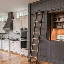 Wood tonal appearance in romantic rustic brown embellished with some staid black, the ladder bookcase with. 36 Kitchen Ladders Ideas Kitchen Ladder Library Ladder Rolling Ladder