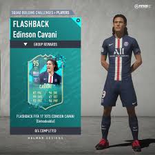 Ea added this flashback version to here's the cheapest solution to complete the flashback edinson cavani sbc right now, according to. Helmar Designs On Twitter A Place In The Ligue 1 Totssf Is Beyond Him This Year So Could We Be Seeing A Flashback Fifa 17 Tots Cavani Sbc At Some Point