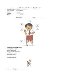 Soal bahasa sunda kelas 6 kurikulum 2013 berikut ini adalah soal bahasa sunda kelas 6 kurikulum 2013 yang bisa anda download secara gratis di website kami. Soal Dan Kunci Jawaban Pas Bahasa Sunda Kelas 1 Semester 1 K13 Sd Mi