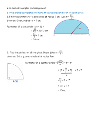24b. Circumference of Semicircle and A Quarter - Flipbook by Sanika  Jogalekar | FlipHTML5