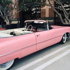 The car originates from near hollywood in sunny california and is the most flamboyant car ever produced. ð'¢ On Twitter Pink Car Cute Cars Dream Cars