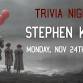 Stephen King Trivia Night event in Muskegon, MI