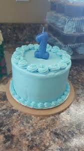 A little extra planning before the party will make this a sweet occasion filled with cute. Simple Smash Cake Blue First Birthday Cakes 1st Birthday Cakes Simple Birthday Cake