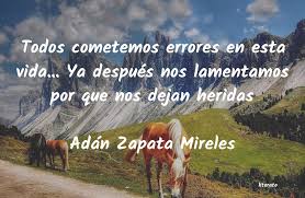 Por cierto, errores financiados con tarifas de telefonía móvil y adsl más caras de la cuenta. Adan Zapata Mireles Todos Cometemos Errores En Est
