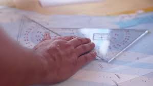 Sailor Reading Nautical Chart Map Stock Footage Video 100 Royalty Free 1015757218 Shutterstock
