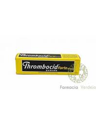Thrombocid Forte 5 Mg G Pomada 1 Tubo 100 G Varices Pesadez Piernas