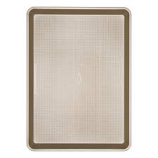 Many bakeries also use a half sheet cake pan, which is about 13 inches (33.02 centimeters) by 18 inches (45.72 centimeters) in size. Oxo Non Stick Pro Half Sheet Pan Target