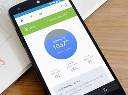 Dashbaord Data Usage Tracker App Material Design Dashboard Mobile App