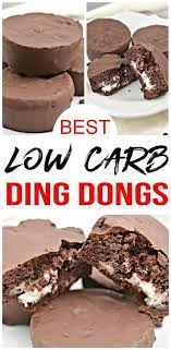 Having diabetes doesn't mean having to avoid dessert. Check Out The Best Low Carb Mini Chocolate Cakes Easy Low Carb Copycat Hostess Chocolate Ding Don Low Carb Desserts Low Carb Keto Recipes Keto Dessert Recipes
