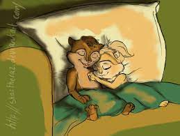 Alvin And Brittany In Bed