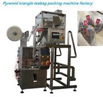 Filter Triangle/Pyramid Tea Bag Packing Machine (string and tag)