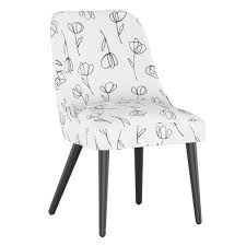 With the help of the different furniture brands that garnered popularity all over the world, our line of modern dining chairs are aplenty with designs and styles that will suit the desire of every homeowner. Rounded Back Dining Chair Contoured Tulips White Skyline Furniture Target