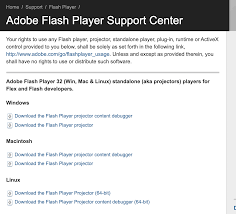 Make projector the default swf player under ubuntu. Download The Flash Player Projector Content Debugger Adobe Flash Player Support Center