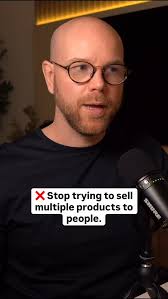 Most people online try to sell too much, too soon, to too many people., The  truth? You only need one clear offer and one clear message., Because your  job isn’t to give people every option…, 👉 It’s to ...