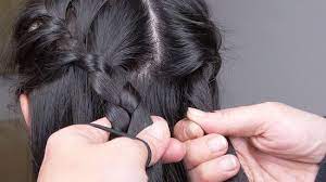 how to do two french braids braid side swept hairstyles for long hair