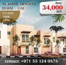 .brand new fully furnished luxury studio in al jawhara maam residence tower at the rate of 63,000.00 aed per year, located in abu dhabi corniche road. Brand New Apartment In Al Khail Heights Al Quoz Dubau Uae 1bedrooms Size 971sqft Brand New And Ready To Move A Dubai Houses Real Estate Web Design Packages