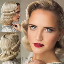 Brides can look brilliant on their wedding day even if they don't have long locks. Wedding Bridal Classic Updo Hair Vintage Bride Hairstyle Editorial Redcarpethair Bridesmaid Short Wedding Hair Short Hair Styles Vintage Hairstyles