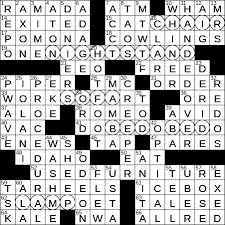 Free to download, the app offers puzzles for every level so you can steadily . 0205 20 Ny Times Crossword 5 Feb 20 Wednesday Nyxcrossword Com