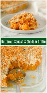 Butternut Squash Cheddar Gratin Recipe Recipes Butternut Squash Butternut