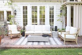 Hampton Outdoor Sofa Arhaus Patio White Patio Furniture Best Outdoor Furniture