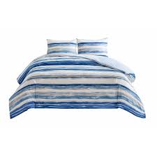 5 out of 5 stars (2) 2 product ratings. Scm Marina Duvet Cover And Pillowcase Set Modern Take On The Coastal Stripe Watercolor Motif Luxury Trendy Quilt Bedding Set Multi Blue King On Onbuy