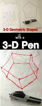 Using A 3 D Pen For Geometry 3d Printer Pen 3d Pen Art 3d Pen