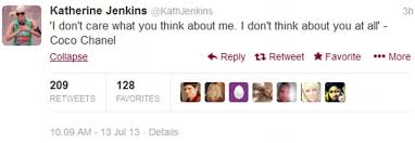 Katherine Jenkins&#39;s quotes, famous and not much - QuotationOf . COM via Relatably.com