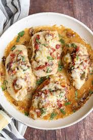 We'd love to hear your feedback on this baked spaghetti squash recipe, so please rate and review it when. Stuffed Chicken Recipe With Bacon Mushroom Valentina S Corner