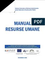 Selecţia resurselor umane poate fi realizată prin anumite formulare, interviuri şi ulterior teste de verificare a aptitudinilor 1.1.3. Studiu De Caz Resurse Umane