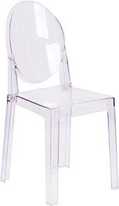 Buy Flash Furniture Ghost Chair Oval Back Transparent Crystal Online Lookpoppretty In 2020 Furniture Flash Furniture Solid Wood Dining Chairs