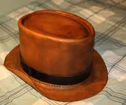 How To Make A Leather Hat Leather Hats Leather Hat Pattern Leather Craft Patterns
