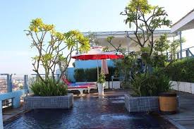 Rooftop Terrace Picture Of The Frangipani Living Arts Hotel Spa Phnom Penh Tripadvisor