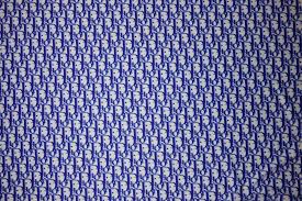 Christian Dior Monogram Inspired Dark Blue Print On Spandex Fabric St Logofabrics Monogram Wallpaper Purple Aesthetic Aesthetic Wallpapers