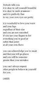 Nobody Tells You It Is Okay To Call Yourself Beautiful Functionalrustic Com Functionalrustic Quote Quoteoftheday Words Pretty Words Inspirational Quotes