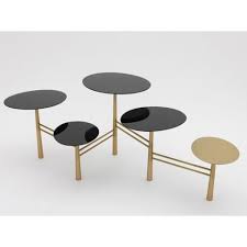 Go to content +44 (0)20 3868 9012 / +1 (646) 759 0619 Pebble Coffee Table Black Nada Debs The Invisible Collection