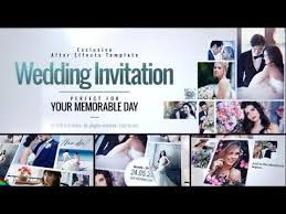 15 lower thirds that you can customize natively in adobe premiere. Wedding Invitation After Effects Template Ae Templates Youtube
