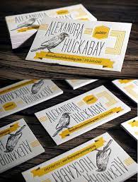 Beautifully Illustrated Two Colour Letterpress Business Card For An Artist Printing Business Cards Artist Business Cards Letterpress Business Cards