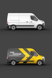 Van Mockup 11 In 2020 Renault Master Van Signage Vehicle Signage