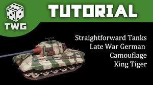 My painting camouflage has been since matilda making, it's been a long time. Bolt Action Tutorial How To Paint Ww2 Late War German Tanks King Tiger Youtube