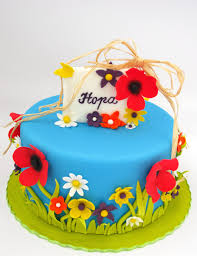 Class Teacher Female Teacher Birthday Cake For Teacher Summer Flower Cake Summer Cakes Cake Tea Party Cake