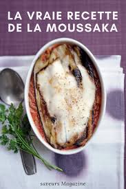 Recette De Moussaka Une Recette Rapide Et Facile Recette Recette Moussaka Recette Moussaka Rapide Recette