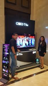 Lg Oled Tv Being Showcased At Dhoomdhamweddingtrunk Event Organised By Tanya Ghavri Oled Tv Big Television Tvs