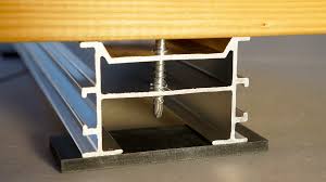 Aluminium Unterkonstruktion Schienen Relo K Unterkonstruktion Schienen Aluminium Holzterrasse Holzfassaden Aluminium